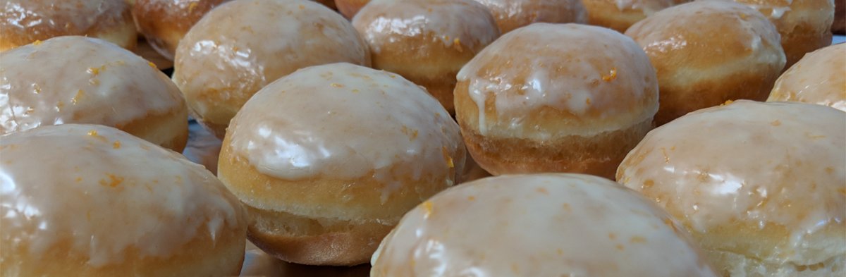 Glazed Polish donuts